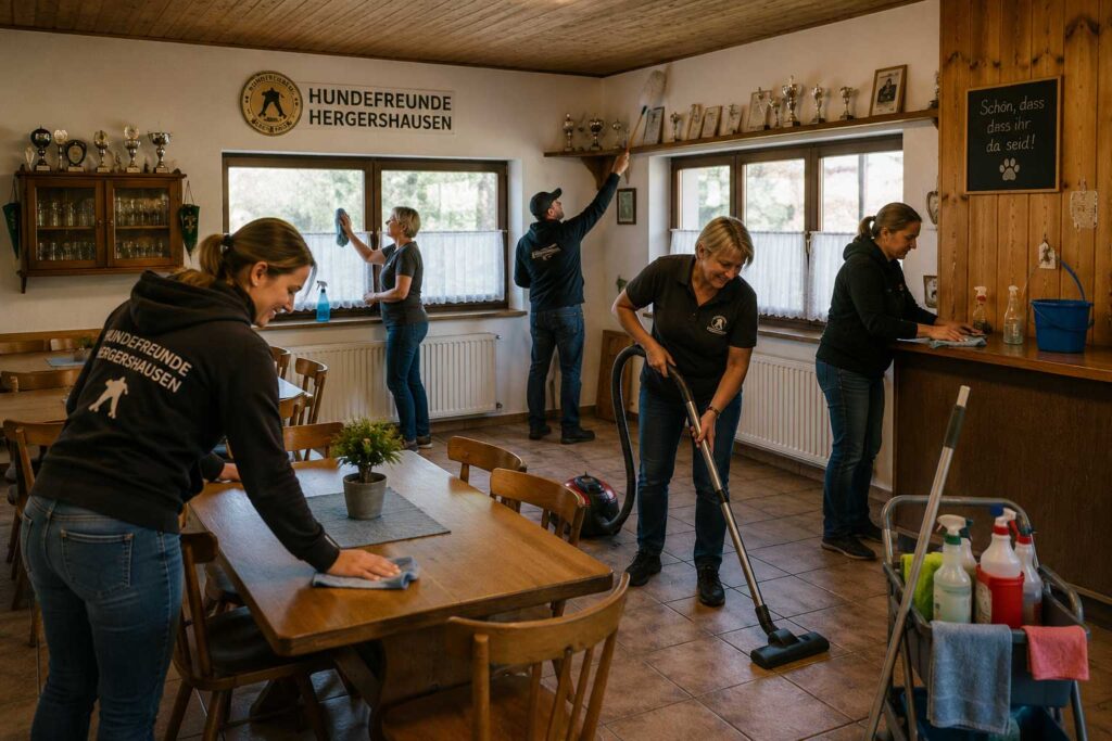 Putzdienst Vereinsheim