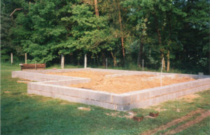 Vereinsheim Hundefreunde Hergershausen wiederaufbau