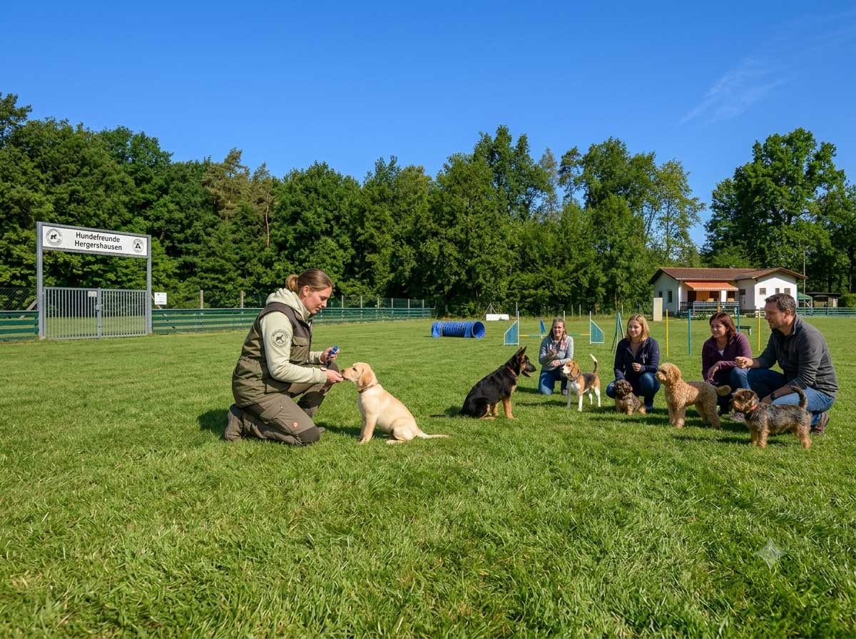 Welpentraining Hundefreunde Hergershausen